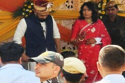 Gangster Kala Jathedi Gets Married To 'Revolver Rani' In Delhi Gangster Kala Jathedi Gets Married To 'Revolver Rani' In Delhi
