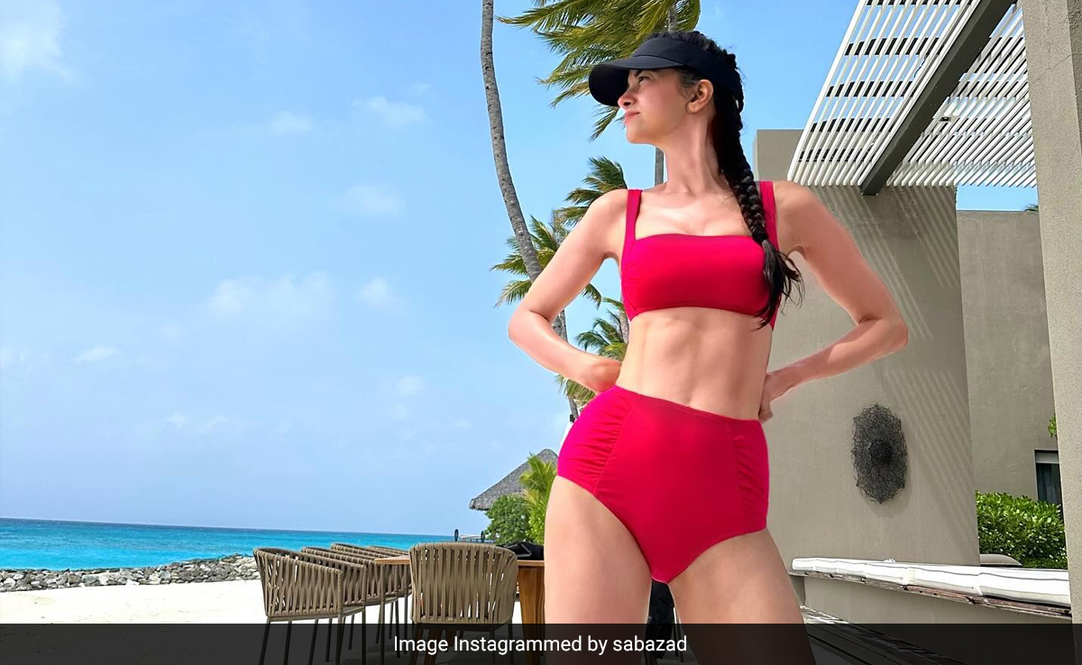 Saba Azad's Pic In A Swimsuit Gets Love From Hrithik Roshan's Cousin Pashmina, Niece Suranika