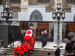 Canada Bids Goodbye To Former Prime Minister Brian Mulroney Canada Bids Goodbye To Former Prime Minister Brian Mulroney