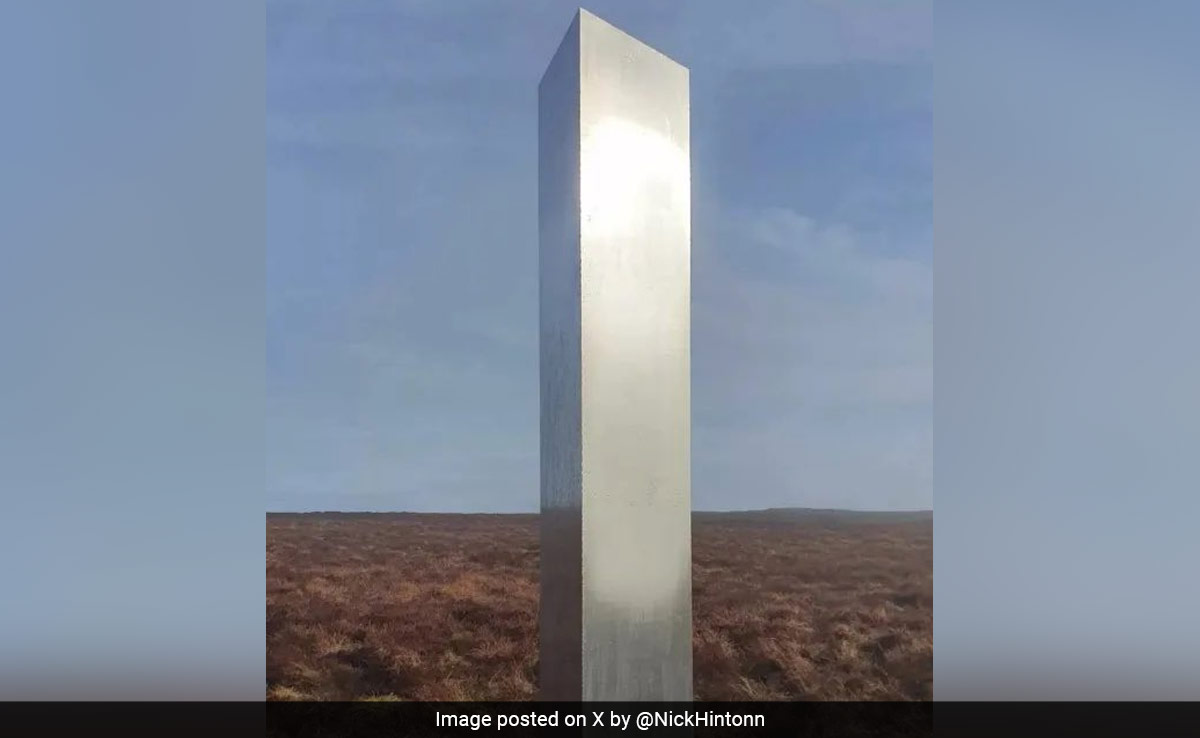 Giant Mysterious Steel Monolith Spotted On Remote UK Hill, Sparks Speculation