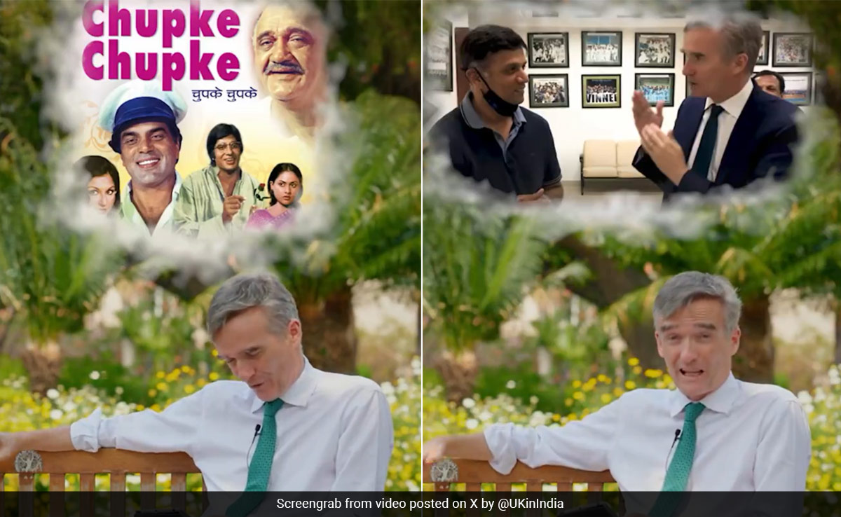 Watch: Outgoing UK Envoy Alex Ellis' Best Moments In India