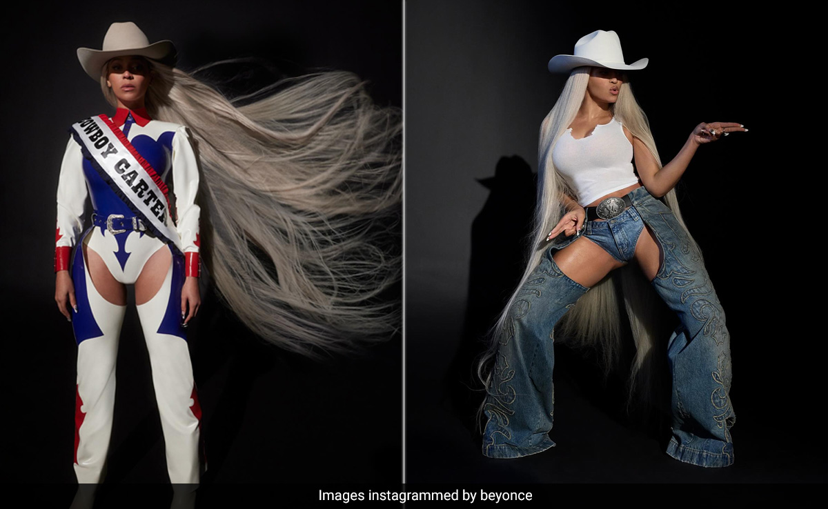 Beyonce's Cowgirl Chic Take On Chaps And Hats Will Make You Go "Yeehaw"