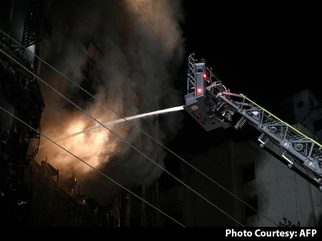45 Killed In Massive Fire At Mall In Bangladesh's Dhaka