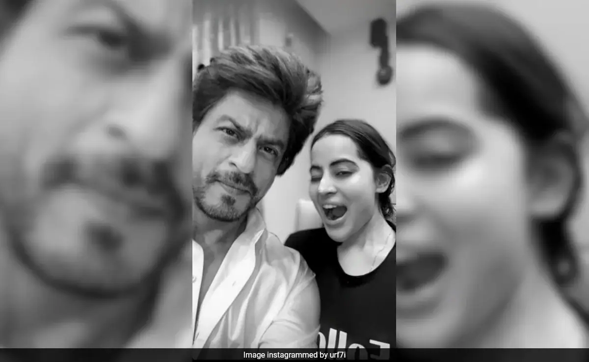 So, This Happened: Uorfi Javed's Fan Girl Moment With Shah Rukh Khan
