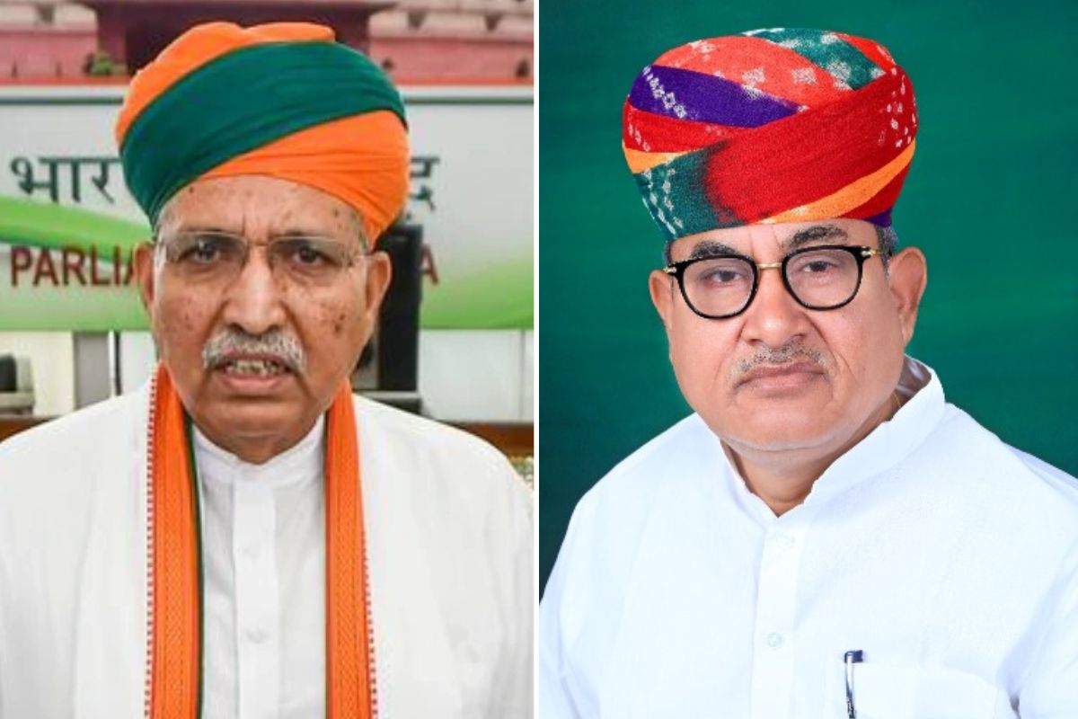 Rajasthan Politics: जिस मुद्दे पर चुनाव हारे थे गोविंद राम मेघवाल, अब उसी में फंसी भाजपा, अर्जुन राम बोले- 'गलती हो गई' Rajasthan Politics: जिस मुद्दे पर चुनाव हारे थे गोविंद राम मेघवाल, अब उसी में फंसी भाजपा, अर्जुन राम बोले- 'गलती हो गई'