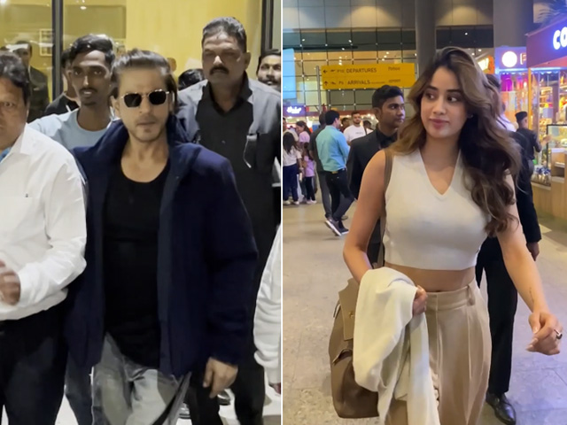 Sky Full Of Stars: SRK, Janhvi Spotted