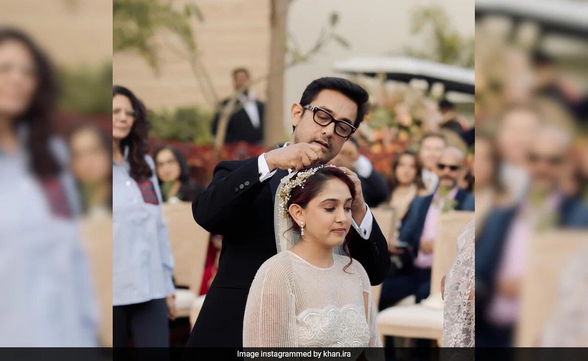 ICYMI: Aamir Khan And Ira In Absolutely Adorable Dad-Daughter Pics From Her Wedding
