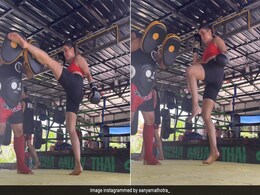 Sanya Malhotra Kicks The Weekday Blues Out Of Sight With Her Muay Thai Session In Thailand Sanya Malhotra Kicks The Weekday Blues Out Of Sight With Her Muay Thai Session In Thailand