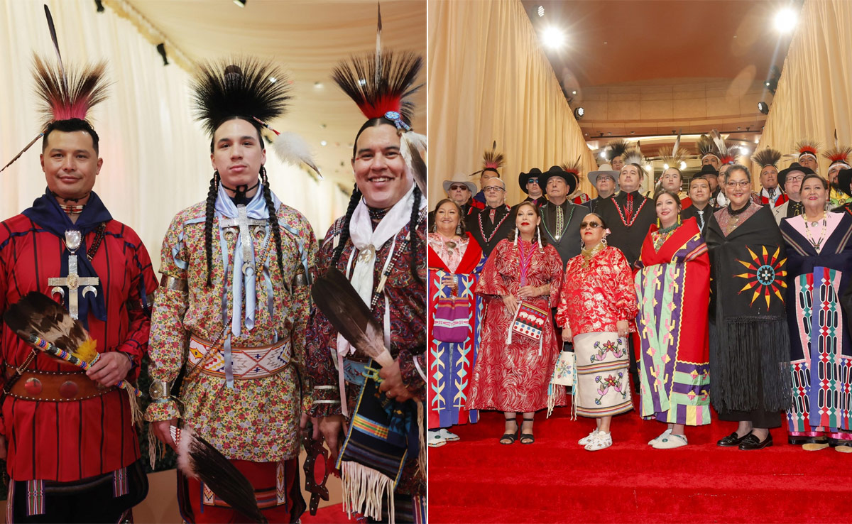 Oscars 2024: In Indigenous Patterns And Feathered Headdresses, The Osage Performers Paid Tribute To Their Heritage