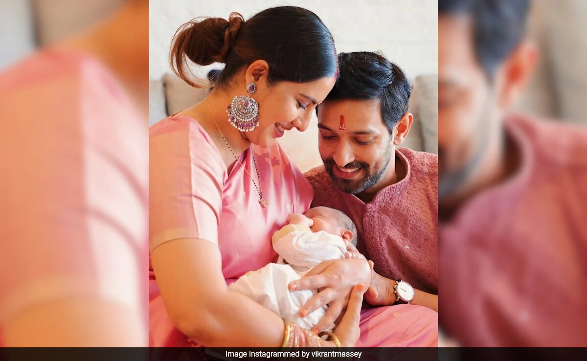 Vikrant Massey, Sheetal Thakur's Son's One-Month Birthday Was All About Cake And Gifts. See Post