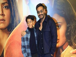 शैतान के प्रीमियर पर अजय देवगन के साथ बेटे युग ने लूटी लाइमलाइट, लोग बोले- काजोल की कार्बन कॉपी शैतान के प्रीमियर पर अजय देवगन के साथ बेटे युग ने लूटी लाइमलाइट, लोग बोले- काजोल की कार्बन कॉपी