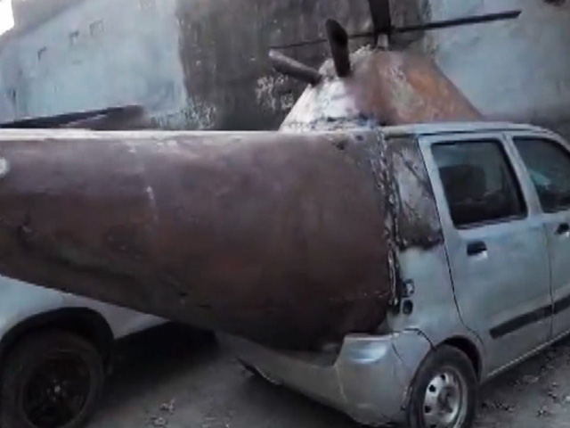 UP Man Converts His Car Into Helicopter, Cops Seize Vehicle