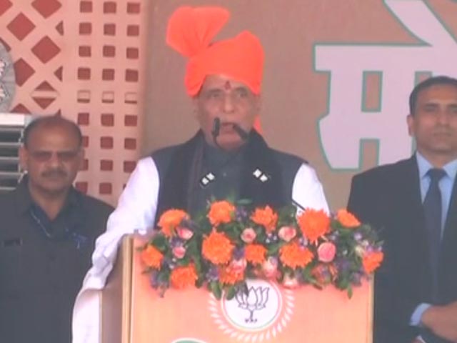 Rajnath Singh Addresses Farmers Mahakumbh In Chhattisgarh Ahead Of Polls
