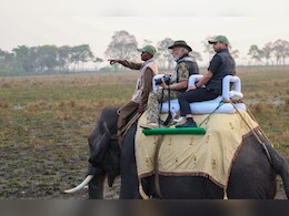 PM मोदी ने असम के काजीरंगा नेशनल पार्क में उठाया जंगल सफारी का लुत्‍फ