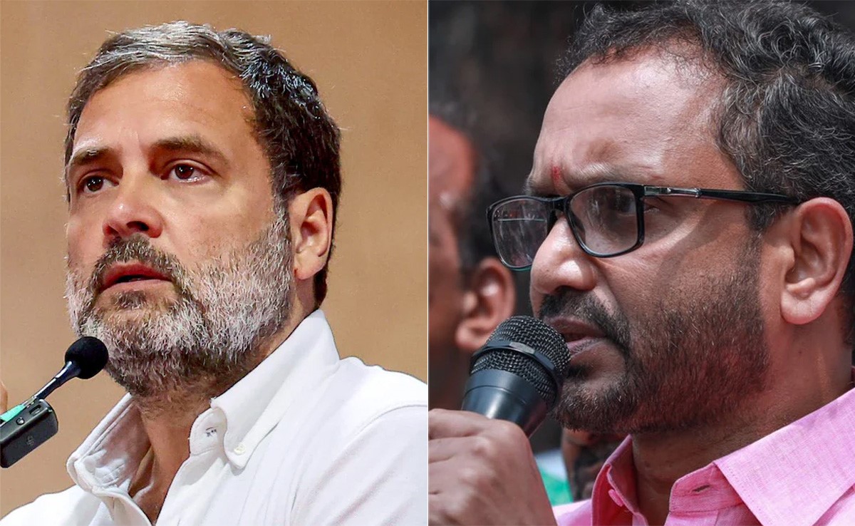Lok Sabha Polls 2024: BJP Picks Kerala Chief K Surendran To Take On Rahul Gandhi In Wayanad
