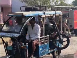 Demanding Answers, Father Of Budaun Murder Victims Sets Bike On Fire Demanding Answers, Father Of Budaun Murder Victims Sets Bike On Fire