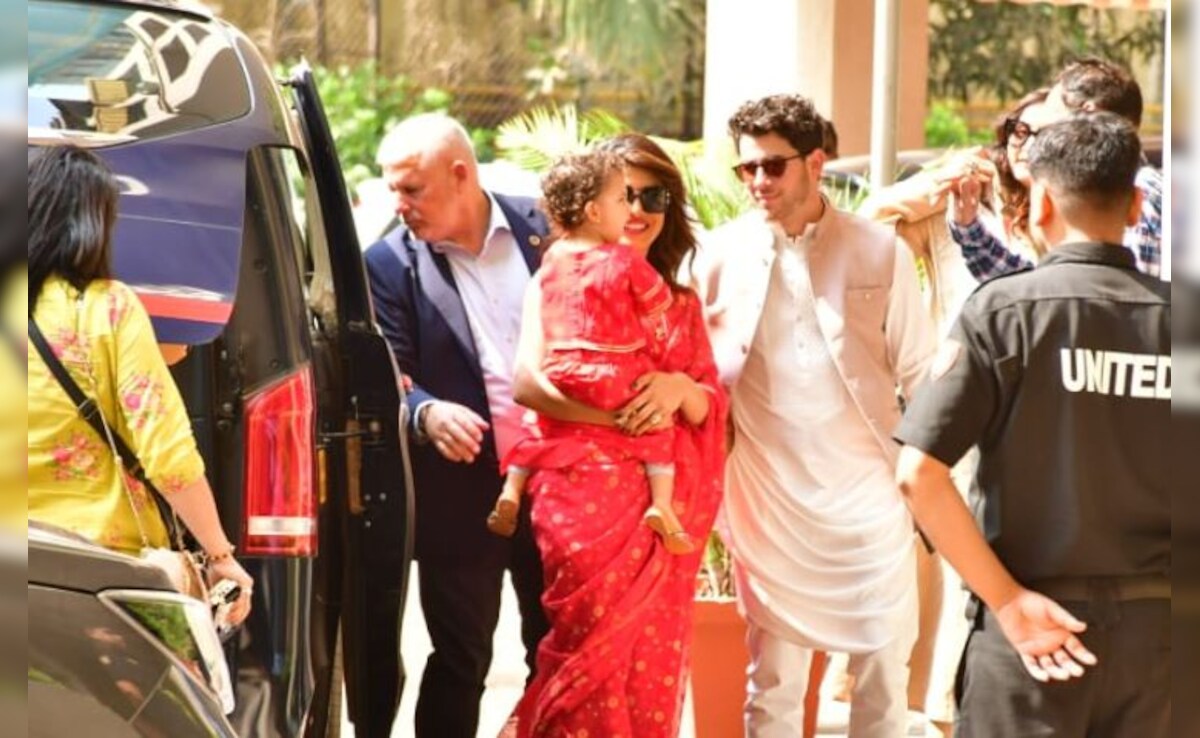 Priyanka Chopra Twins With Daughter Malti Marie In <i>Desi</i> Looks. Bonus - Nick Jonas