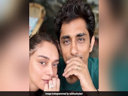 Aditi Rao Hydari's Engagement Ring With Dual Round And Teardrop-Shaped Diamonds Is Set To Be A Ring Trend Aditi Rao Hydari's Engagement Ring With Dual Round And Teardrop-Shaped Diamonds Is Set To Be A Ring Trend