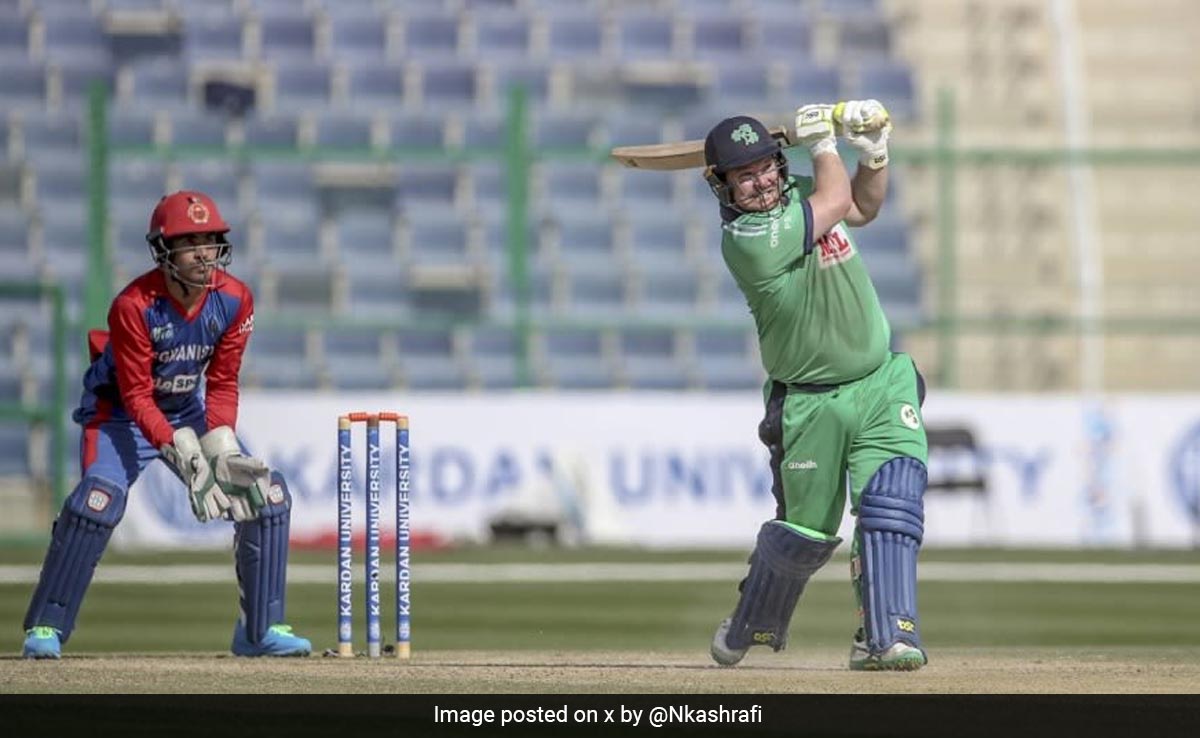 आयरलैंड के बल्लेबाज का T20I में World Record, ऐसा करने वाले दुनिया के पहले बल्लेबाज बने