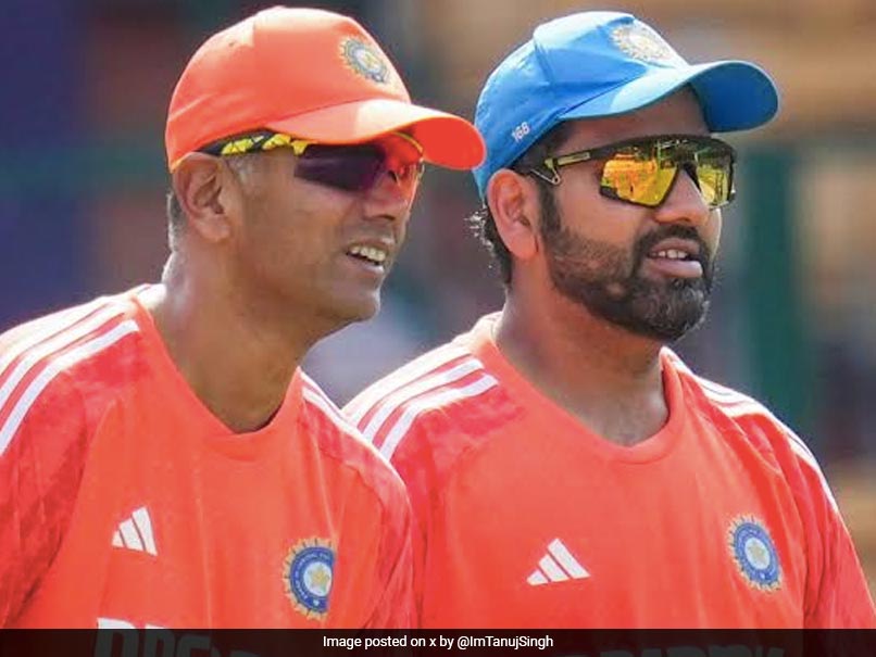 Ind v Eng: "सौभाग्य की बात है...", बैजबॉल को फुस्स करने वाली भारतीय टीम के कप्तान रोहित पर कोच द्रविड़ ने दे दिया बड़ा बयान