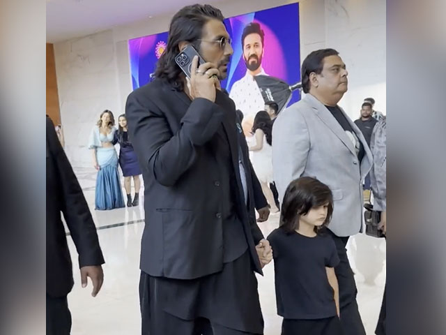 Arjun Rampal And His Son Arik Twinning And Winning In Black