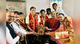 टिकट मिलने के बाद पहली बार चूरू पहुंचे झाझड़िया, कहा 'मेरा भाला दिल्ली पहुंचाइये, नहीं होने दूंगा निराश'