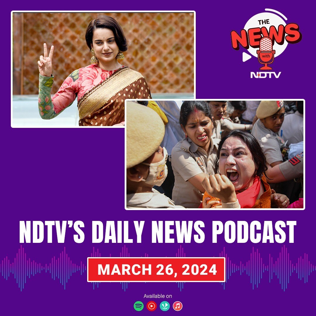 The NEWS Ep32: AAP's 'Gherao' Of PM House, Supriya Shrinate Vs Kangana Ranaut, Israel-Hamas Ceasefire episode artwork