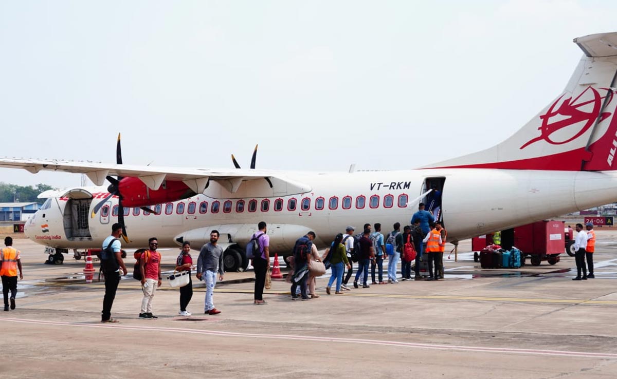 दिल्ली-कोलकाता से हवाई मार्ग से जुड़े बिलासपुर और बस्तर, सीएम साय ने दिखाई हरी झंड़ी