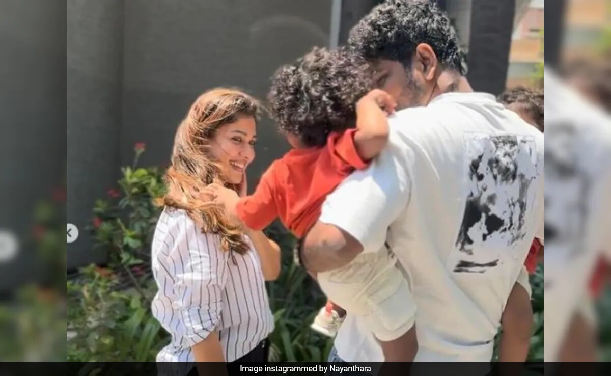 When Nayanthara And Sons Reunited With Vignesh Shivan After 20 days: "Can't Explain How We Three Felt"