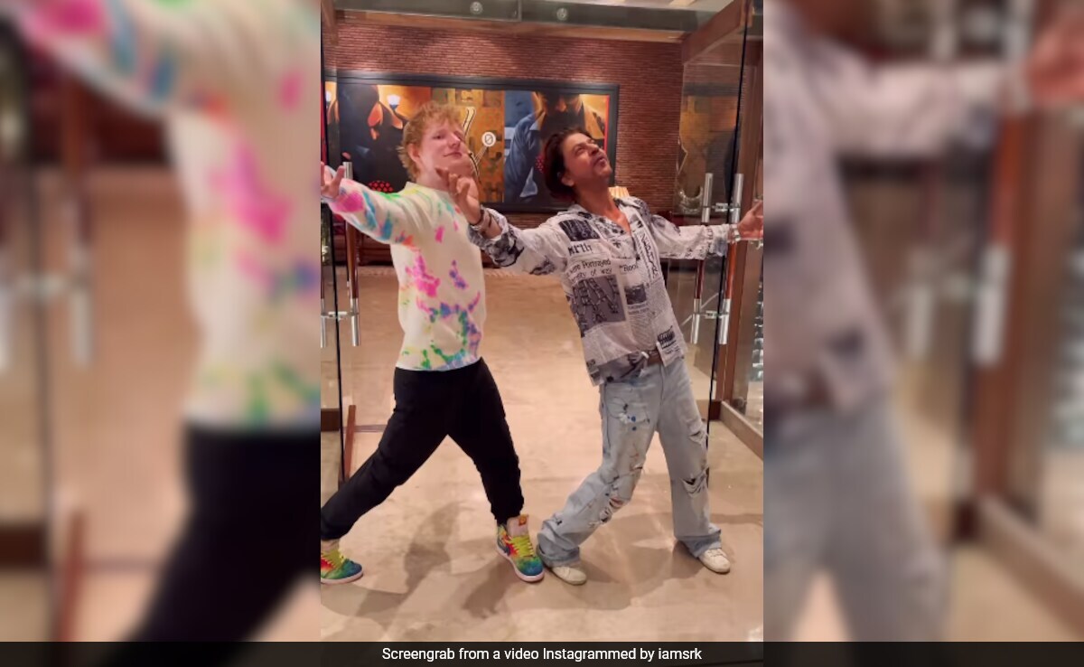 Shah Rukh Khan X Ed Sheeran - "Biggest Collab Of The Year" Per The Internet