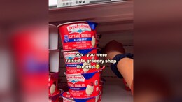 This Food Blogger's Grocery Shopping Hack Leaves The Internet Divided