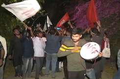 Left Sweeps JNU Students' Union Polls, Wins All 4 Posts Left Sweeps JNU Students' Union Polls, Wins All 4 Posts