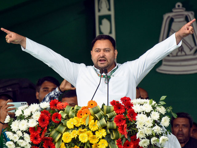 Tejashwi Yadav Targets PM Modi With A Song From Govinda Film