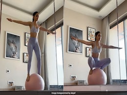 Alaya F's Core Strength Is At Its Peak As She Performed Squats Balancing On A Gym Ball Alaya F's Core Strength Is At Its Peak As She Performed Squats Balancing On A Gym Ball