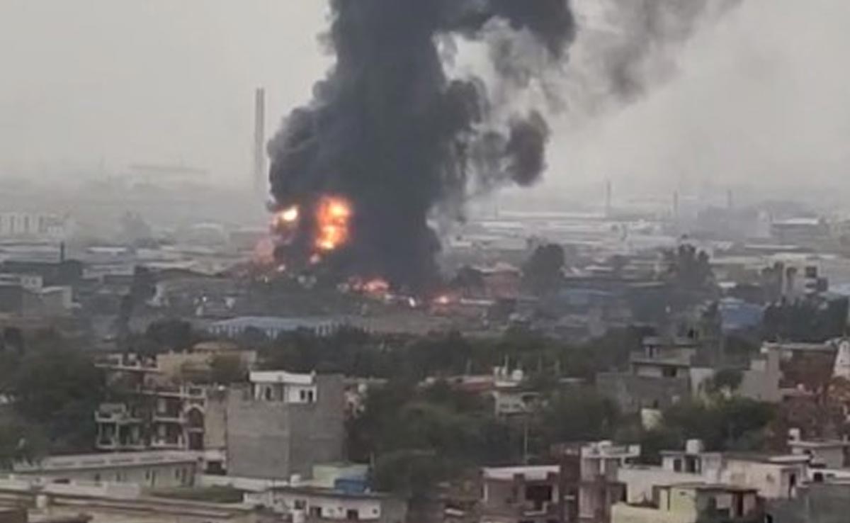 Fire Breaks Out At Greater Noida Factory, No Casualty Reported