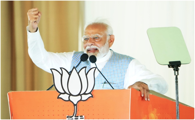 PM Modi Inaugurates, Lays Foundation Stone For 112 National Highway Projects