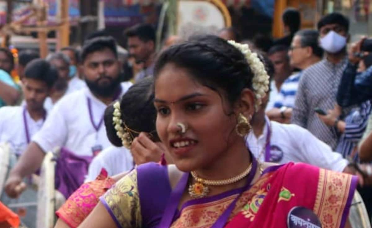 डोंबिवलीतील शोभायात्रेत महिलांचा मोठा सहभाग असतो (फोटो सौजन्य : स्वप्नील शेजवळ)