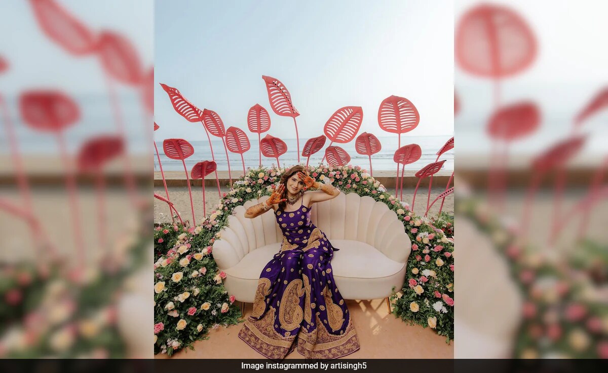 Arti Singh's Beach-Side <i>Mehendi</i> Was All About Love, Fun And Laughter