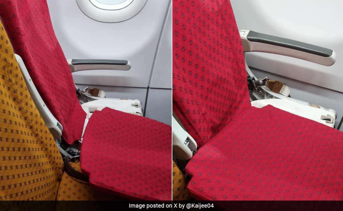 Video: Passenger Gets Broken Window Seat On Air India Flight, Airline Responds