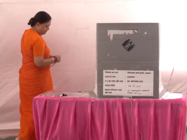 "BJP Will Win Again": Vasundhara Raje Casts Her Vote In Rajasthan's Jhalawar