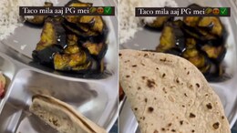 Watch: Woman Mocks Hard <i>Roti</i> Served In PG By Calling It A Taco; Internet Finds It Relatable