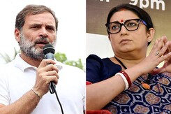 Smriti Irani's "15 Years <i>Gareebi</i>" Swipe At Rahul Gandhi's "<i>Khata Khat</i>" Remark In Amethi Smriti Irani's "15 Years <i>Gareebi</i>" Swipe At Rahul Gandhi's "<i>Khata Khat</i>" Remark In Amethi