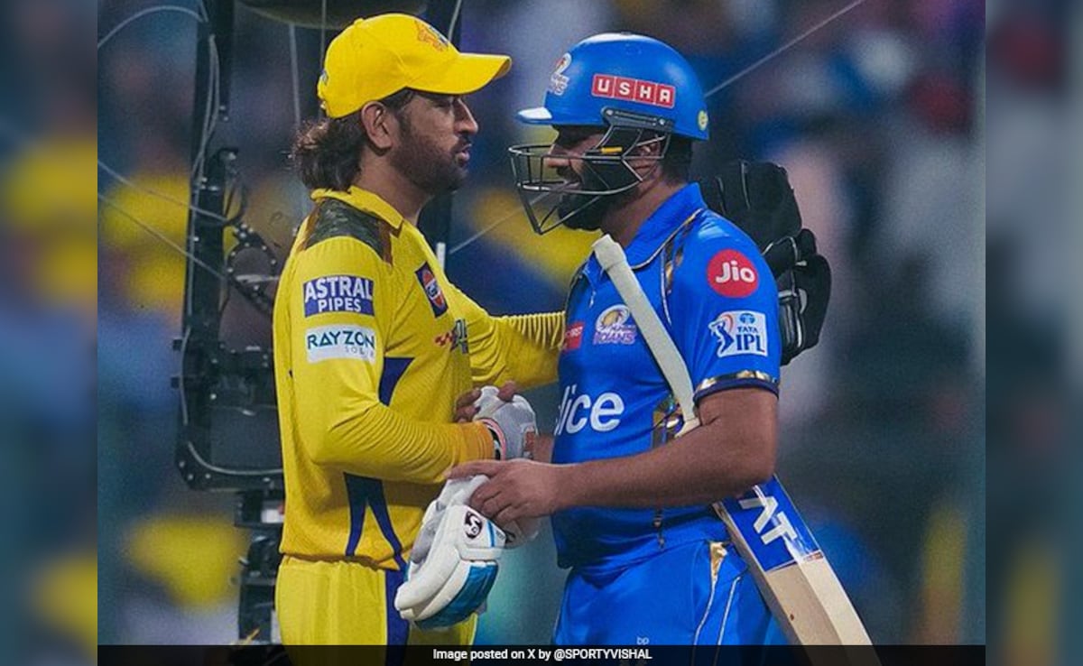 Suspense Over MS Dhoni vs Rohit Sharma In IPL El Clasico Rises, Report Gives Grim Update