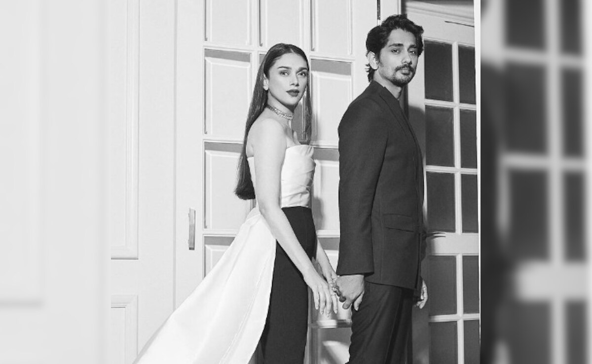 Aditi Rao Hydari's Aww-Dorable Birthday Wish For Fiance Siddharth: "Squishes From Your Forever Cheerleader"