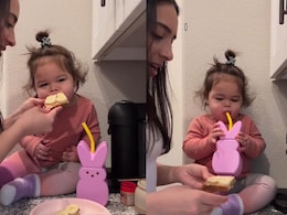 Viral: This Baby's Reaction To Peanut Butter And Banana Toast Will Melt Your Heart Viral: This Baby's Reaction To Peanut Butter And Banana Toast Will Melt Your Heart
