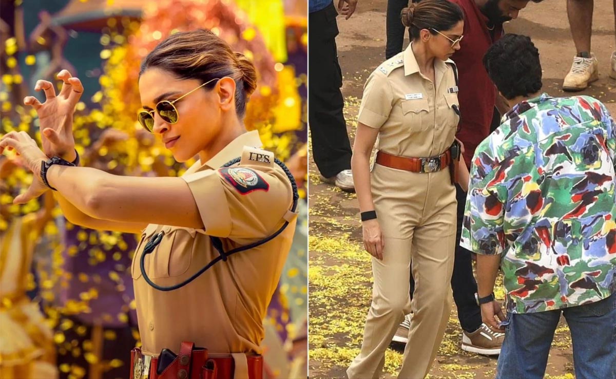 Deepika Padukone In A Cop Uniform For <i>Singham Again</i> Serves A Solid Fashion Treat