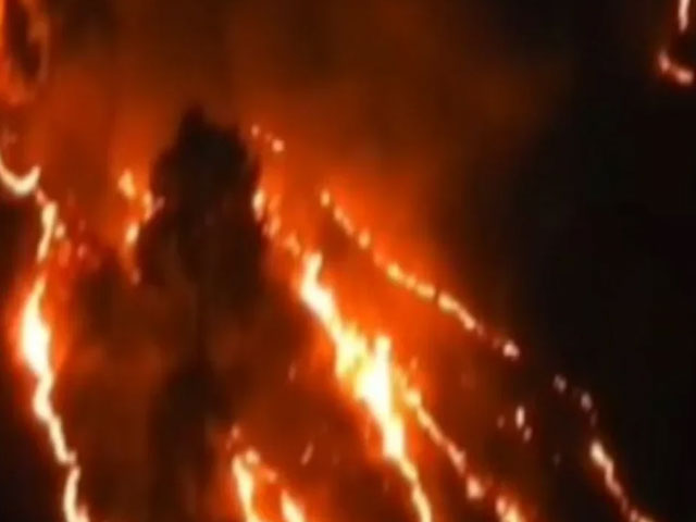 Massive Forest Fire Reaches Nainital's High Court Colony