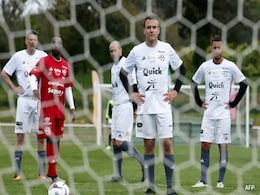 Video: Macron Scores Penalty In Charity Match For Wife's Foundation Video: Macron Scores Penalty In Charity Match For Wife's Foundation