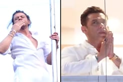 Eid 2024: Shah Rukh Khan And Salman Khan Greet Fans Outside Their Homes Eid 2024: Shah Rukh Khan And Salman Khan Greet Fans Outside Their Homes