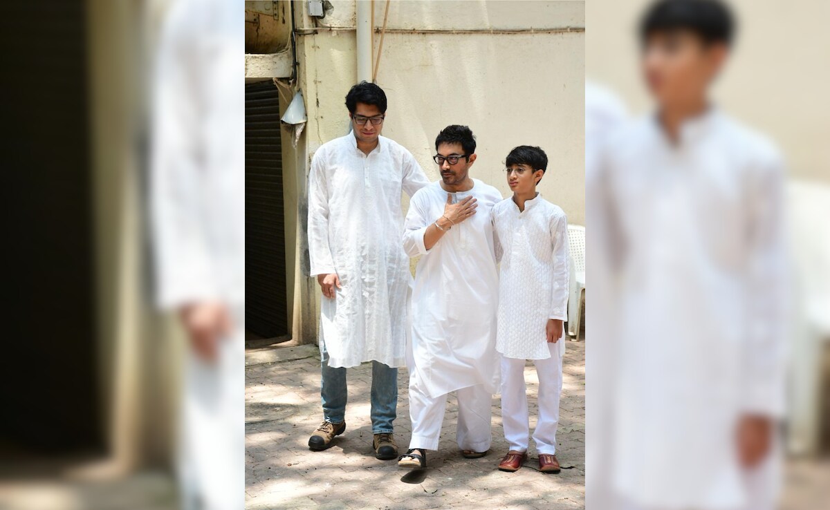 Eid <i>Mubarak</i> From Aamir Khan And Sons Junaid And Azad. See Pics